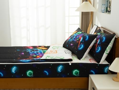 Meeting Story 3PCs Kids Comforter Set with Zipper