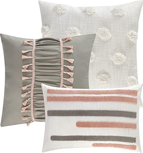 Stratford Park 10-Piece Blush Comforter Set for Girls