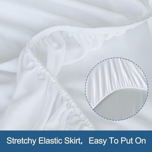 SPRINGSPIRIT Queen Mattress Protector Waterproof 14 Deep Pocket Skin-Friendly Noiseless