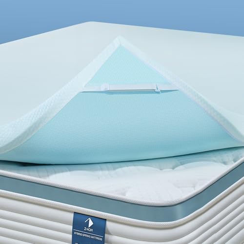 Z-hom 3 Inch Cooling Gel Mattress Topper