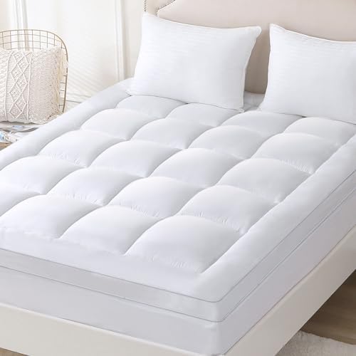 YUGYVOB Queen Mattress Topper 8-21 Deep Pocket Cooling Breathable
