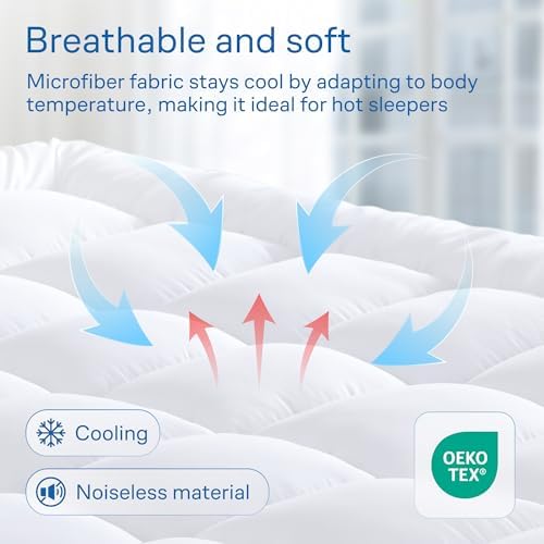 Ultra Soft Twin Mattress Topper for Back Pain Relief 1