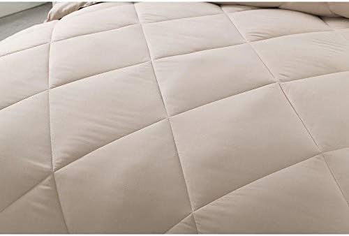 TRP 2 Piece Taupe Brown Comforter Set Twin XL Size
