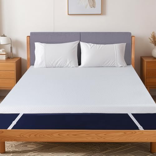 Vipfree 3 Inch Memory Foam Mattress Topper Twin XL Size