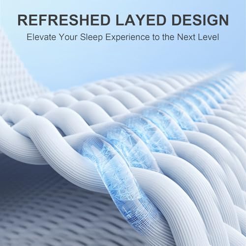 Kayfia Full Mattress Pad with Snow Down Alternative Fill - Cooling Breathable