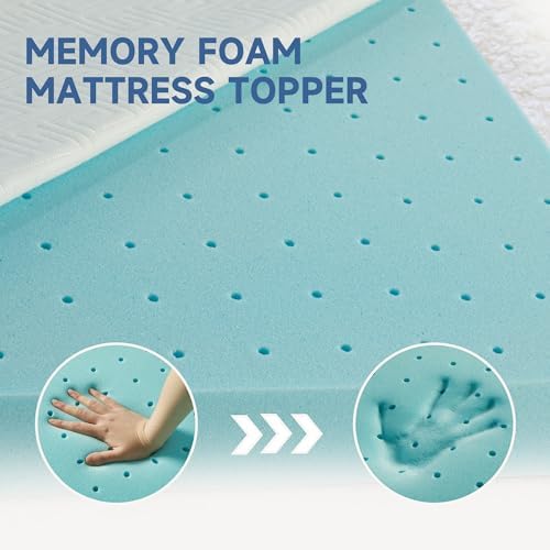 3 Inch Memory Foam Mattress Topper Full Size