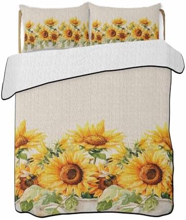 TocaHome Summer Quilt Twin XL 68x98 Inch Set