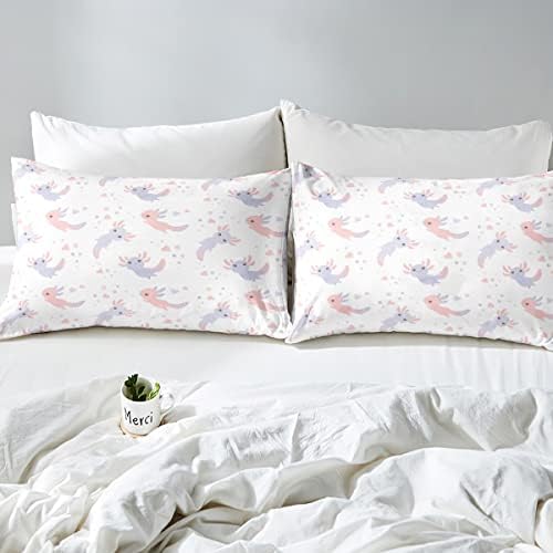 Erosebridal Axolotl Queen Bed Sheet Set