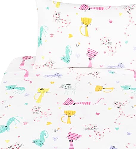 Scientific Sleep Kitty Cats Sheet Set for Kids