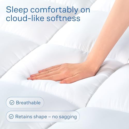 Ultra Soft Twin Mattress Topper for Back Pain Relief 1