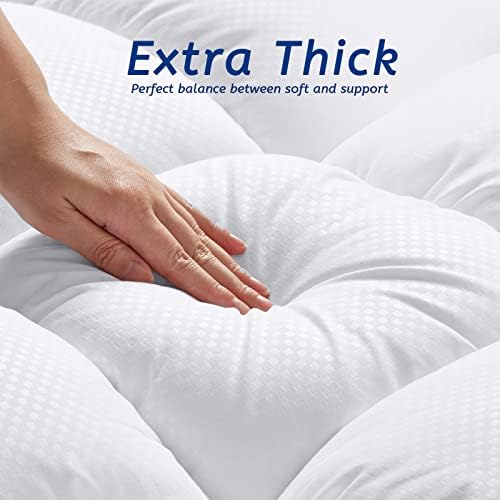 MATBEBY Queen Mattress Topper for Back Pain