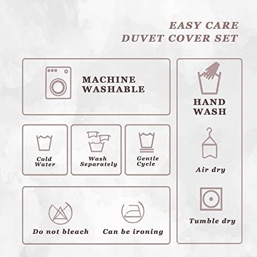 Cal King Duvet Cover Set Starry Night Pattern 3 Piece Microfiber Reversible