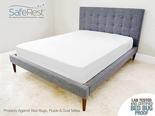 SafeRest Zippered Mattress Protector Twin XL