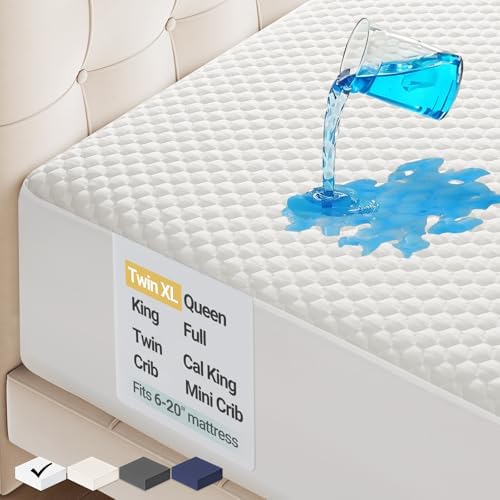 OhGeni Waterproof Mattress Protector Twin XL Size