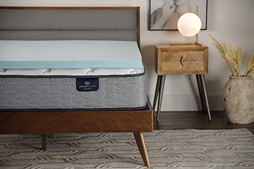 Serta ThermaGel Cooling Mattress Topper 2 Inch King Size