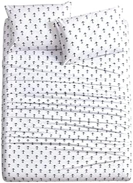 Chezmoi 4-Piece Nautical Sheet Set - Queen Size