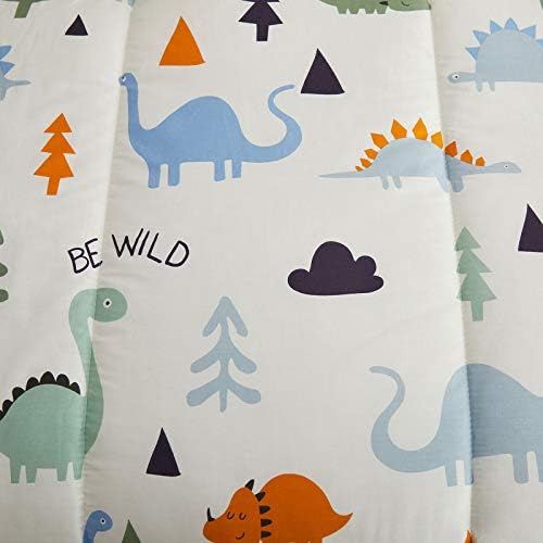 Joyreap 3pcs Cotton Comforter Set Dinosaur Kids