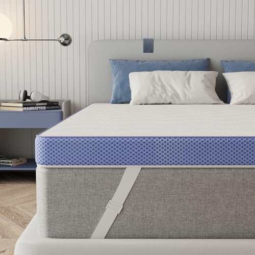 BedsPick 3 Inch Cool Gel Mattress Topper Twin XL