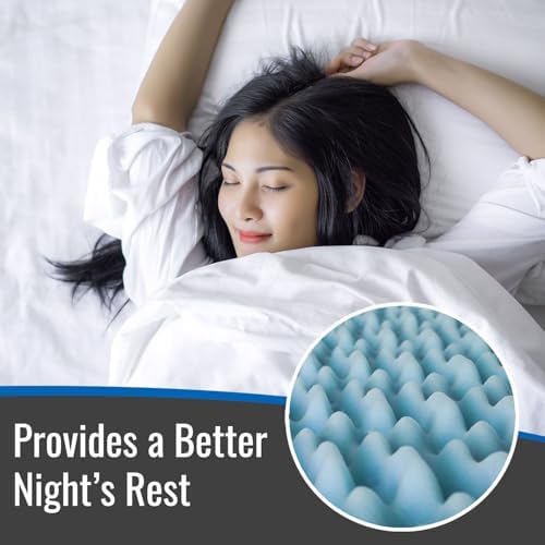 DMI 3-Inch Foam Mattress Topper Twin Size