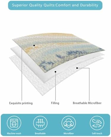 Stongaro Quilt Twin XL Set 3 Pieces All Season Comforter