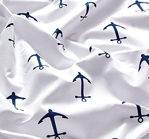 Chezmoi 4-Piece Nautical Sheet Set - Queen Size
