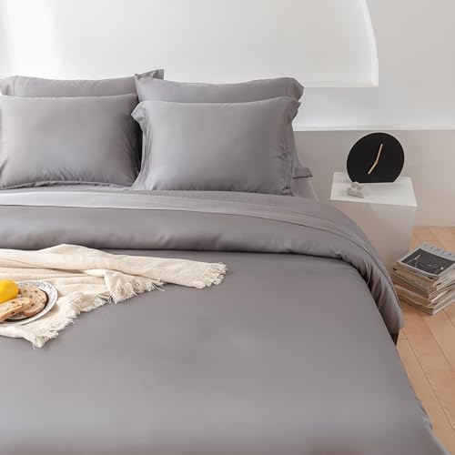 Oasis Bamboo Duvet Cover Set Cooling Storm KingCal King