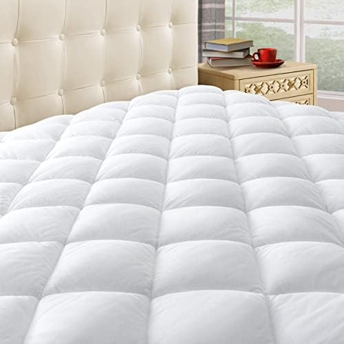 Taupiri Queen Mattress Pad Cover with Deep Pocket Cooling Soft Pillowtop