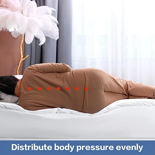 COHOME Queen Mattress Toppers Cooling Pad 400TC Cotton