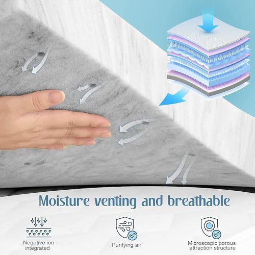 AwsumPick 3 Inch Twin XL Memory Foam Mattress Topper