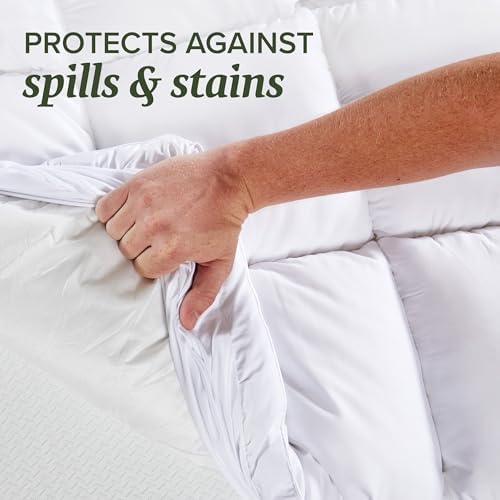 Beckham Hotel Collection King Size Mattress Pad with Protector