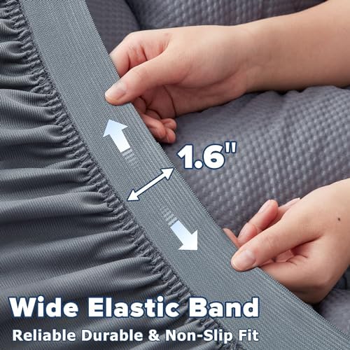 Elven Home King Mattress Pad for Back and Hip Pain Relief