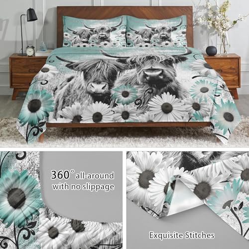 WeCozy 4-Piece Full Size Bed Sheet Set with Pillowcases 1