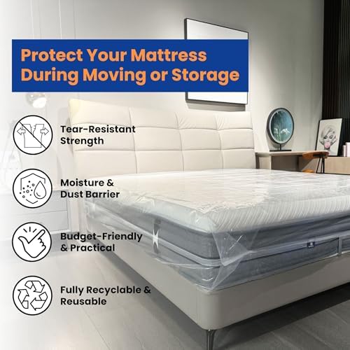 VICMORE Queen Mattress Bag for Moving Storage Disposal 1