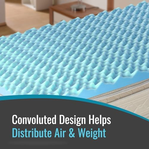 DMI 3-Inch Foam Mattress Topper Twin Size