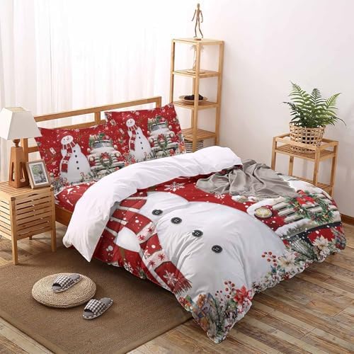 LooPoP Christmas Duvet Cover Set 4PCS California King