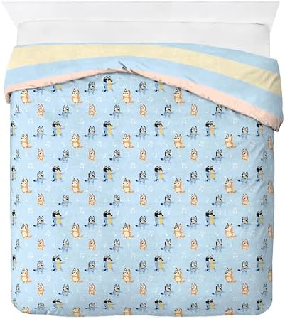 Jay Franco Duvet Cover Set 3 Piece Bluey Kids Bedding Full