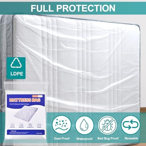 ALLWIN Mattress Encasement - Queen King Size 1 Pack