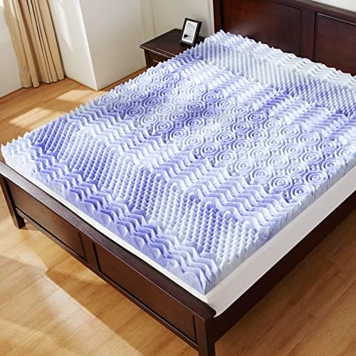 Dreamsmith 3 Inch 7-Zone Queen Mattress Topper with Cooling Gel 1
