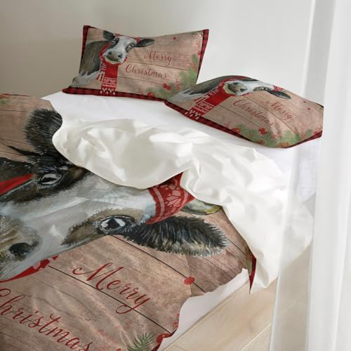 LooPoP Christmas Duvet Cover Set 3 Piece California King