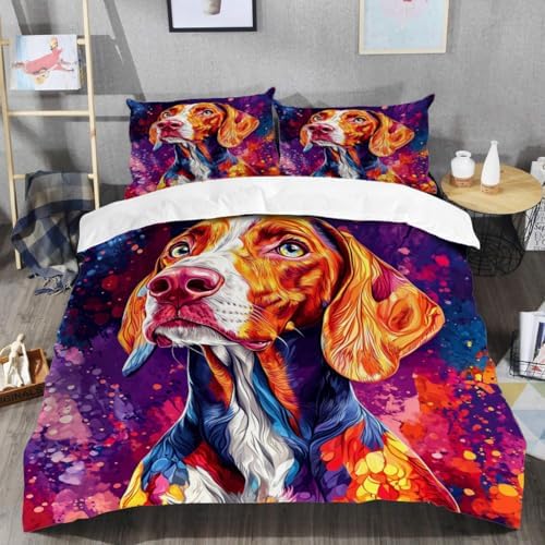 3D Print Standard Schnauzer Duvet Cover Set for Kids