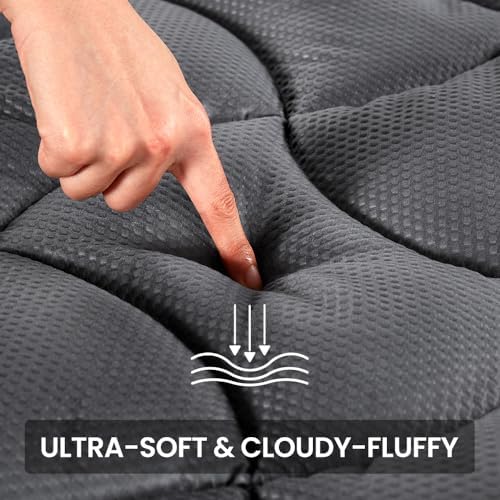 SLEEP ZONE King Mattress Topper with Cooling Technology