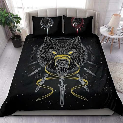 Fenirr Viking Bedding Set Customizable 3 or 4 pcs