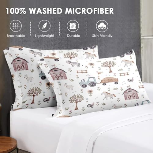 WeCozy 7 Pcs Comforter Set with 2 Pillowcases 2 Shams