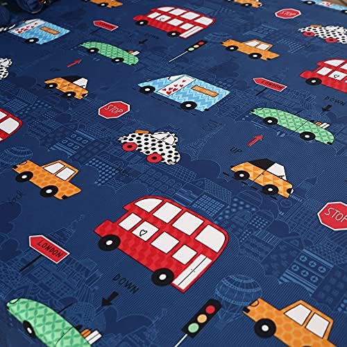 MAG 3 Pcs Car Sheets Boys Sheet Set