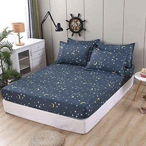 Feelyou Galaxy Starry Sky Kids Bed Sheet Set King Size