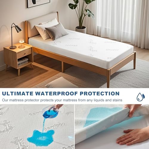 BEDLORE Twin XL Waterproof Mattress Protector