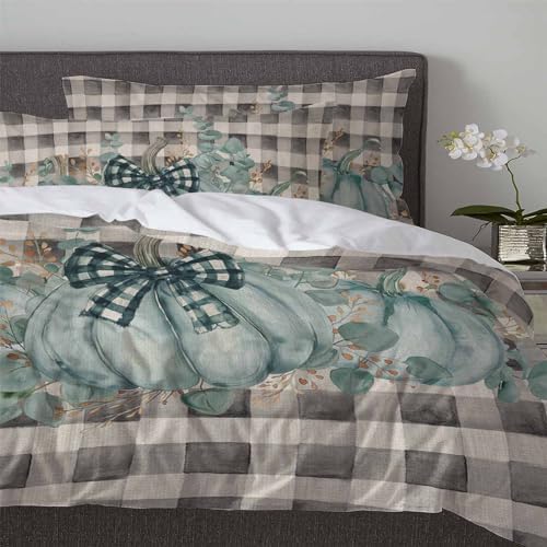 LooPoP Fall Duvet Cover Set 3PCS California King Size