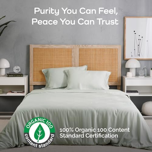 Bamtek Bamboo Viscose Duvet Cover Set Queen Size