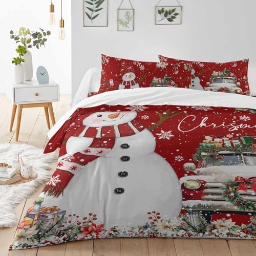 LooPoP Christmas Duvet Cover Set 4PCS California King