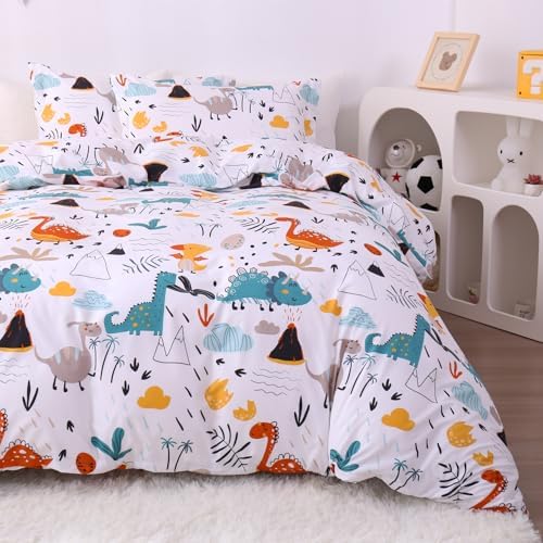 JSD Dinosaur Kids Duvet Cover Set Full Size